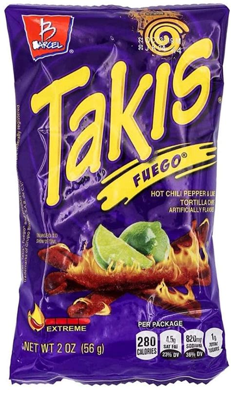 which takis are the least hot